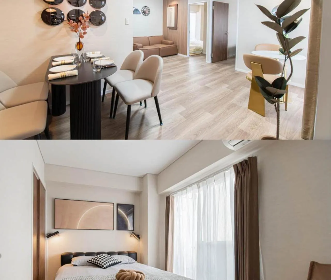 Z7全新装修套房3室2厅 新宿2站4分钟,Max 8P-Spacious,3Rooms Near Shinjuku Tokyo